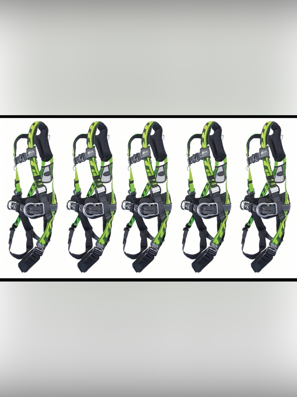 LOT OF 5 Honeywell-Miller Fall Protection Safety Harnesses 29JY43 L/XL $3,250